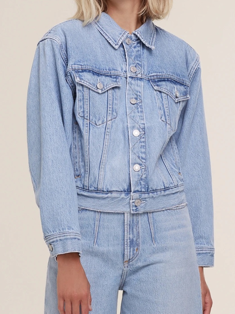 Agolde Blanca Oversized Denim Jacket